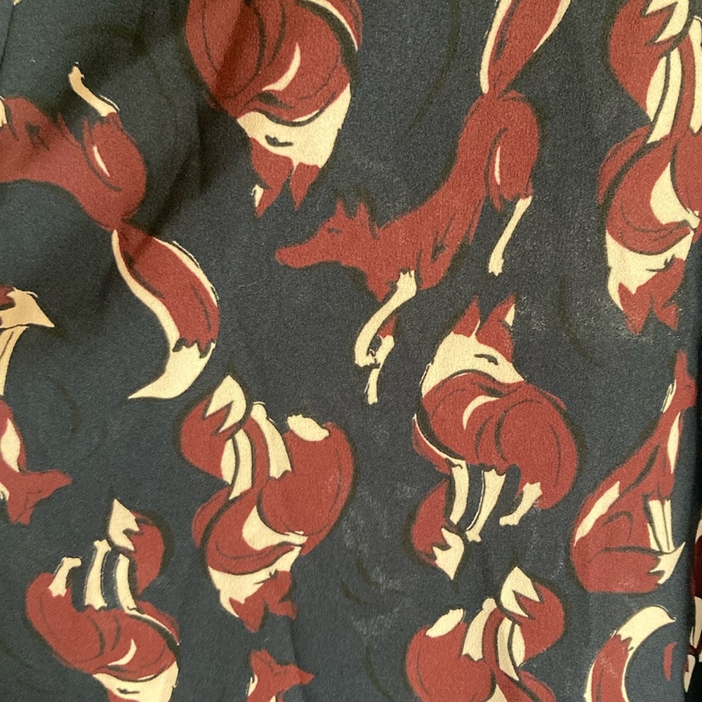 Kate Spade Foxes Smocked Dress - Picture 3 of 8
